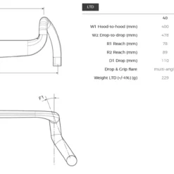 3T AeroGhiaia LTD Carbon 44cm Lenker -Fizik Verkäufe 3t aeroghiaia ltd carbon lenker 6 21970 5 21971 5