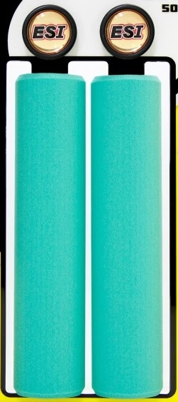 ESI Grips Racer's Edge Sea Foam Limited Edition Lenkergriffe 2 ESI Grips Racer's Edge Sea Foam Limited Edition Lenkergriffe – Bild 2