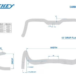 Ritchey WCS ErgoMax Carbon 44cm Lenker -Fizik Verkäufe ritchey wcs carbon ergomax lenker 9 21946 7 21947 7