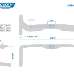 Ritchey WCS Carbon Streem 44cm Lenker -Fizik Verkäufe ritchey wcs carbon streem lenker 13439 3 21857 3