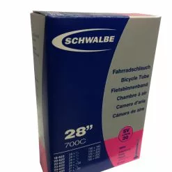 Schwalbe SV 20 Xxlong Extra Light 700x18/25 Presta 80mm Schlauch