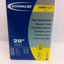 Schwalbe SV 20 Extra Long Extra Light 700x18/25 Presta 60mm Schlauch