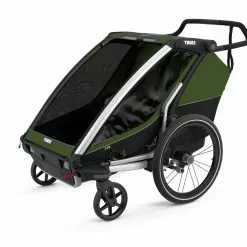 Thule Chariot CAB 2 Cypress Green-black Kinderanhänger -Fizik Verkäufe thule chariot cab 2 xypress green black kinderanhaenger 2