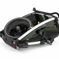 Thule Chariot CAB 2 Cypress Green-black Kinderanhänger -Fizik Verkäufe thule chariot cab 2 xypress green black kinderanhaenger 3
