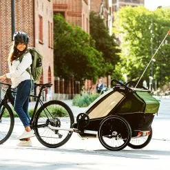 Thule Chariot CAB 2 Cypress Green-black Kinderanhänger -Fizik Verkäufe thule chariot cab 2 xypress green black kinderanhaenger 4